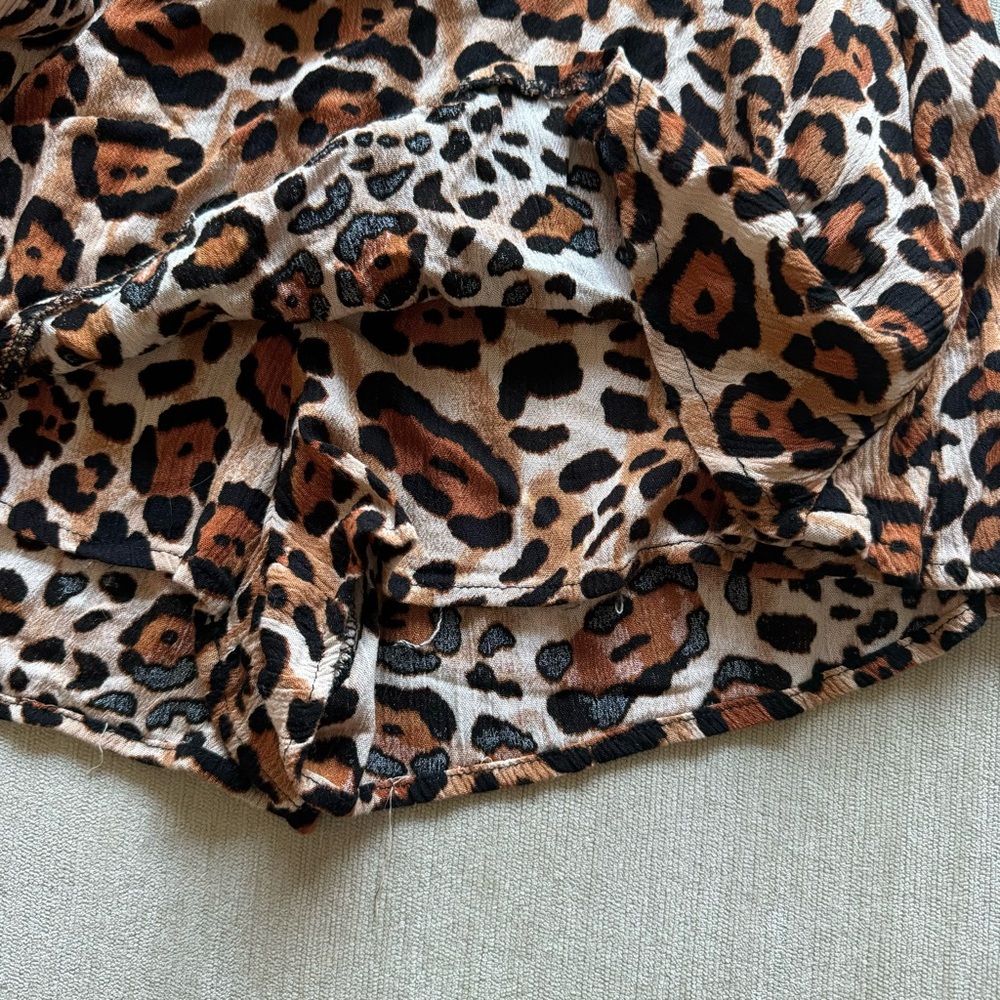 Lulus Leopard Print Skort - Picture 7 of 14